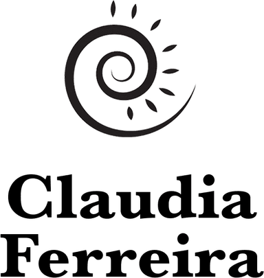 Imagem contendo logo e nome "Claudia Ferreira"